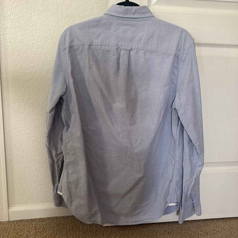 GAP Blue Casual Button Down Shirt - Picture 3 of 4